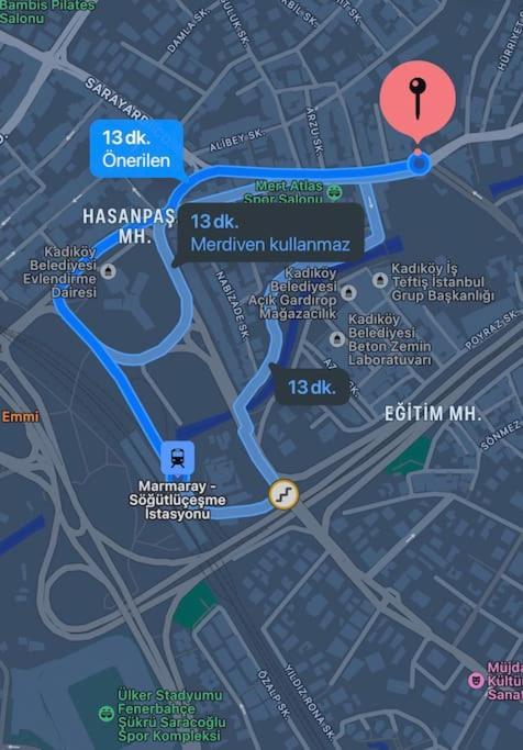 Special Luxury Air-conditioned In Kadikoy Daire